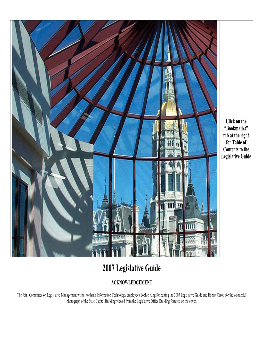 2007 Legislative Guide