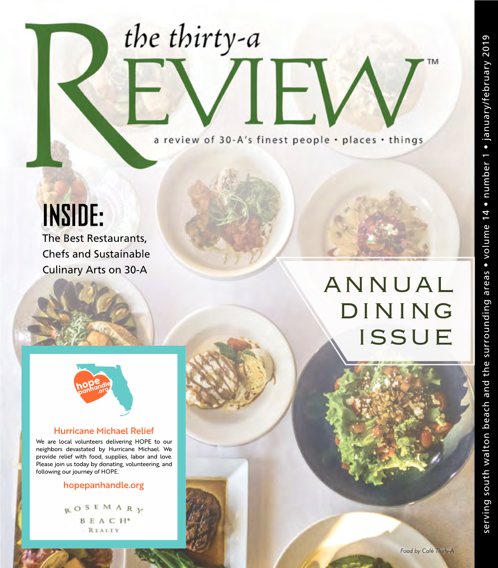 Annual Dining Issue Food by Caféthirty-A