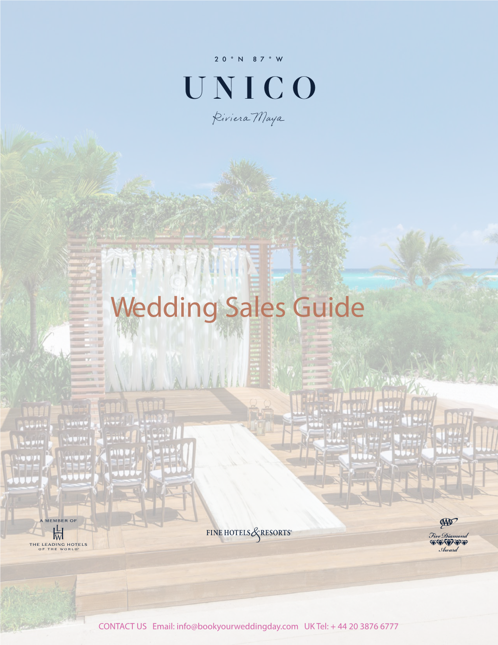 Unico Wedding Sales Guide 2020