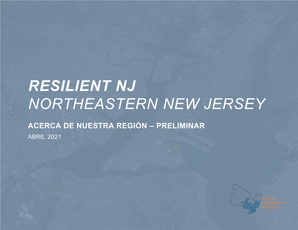 Resilient Nj Northeastern New Jersey