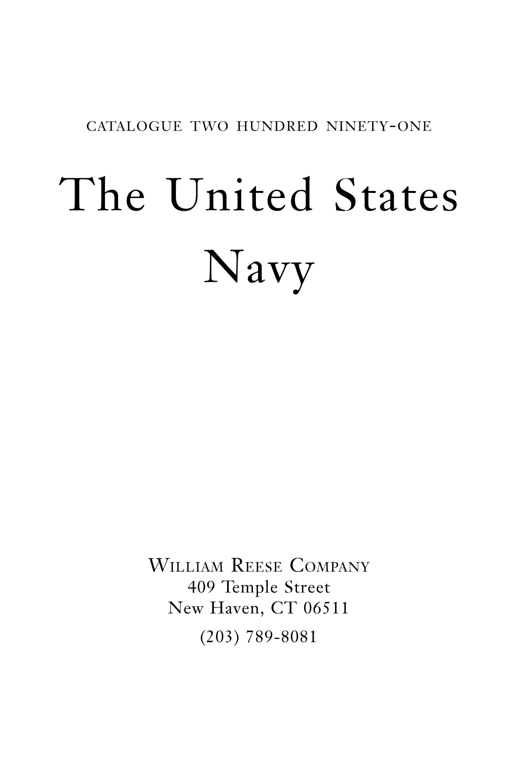 The United States Navy