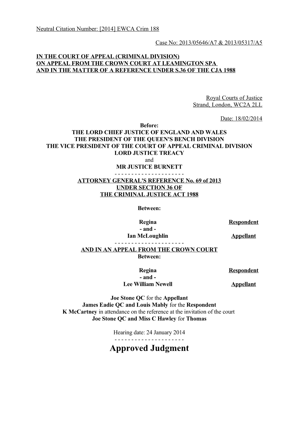 Court of Appeal Judgment Template s7