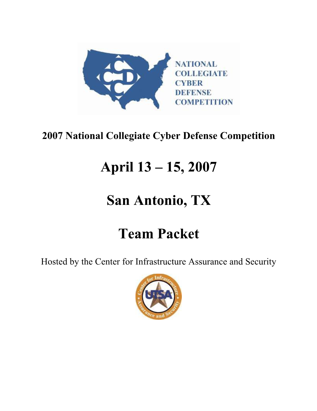 2007 National Collegiate Cyber Defense Competition