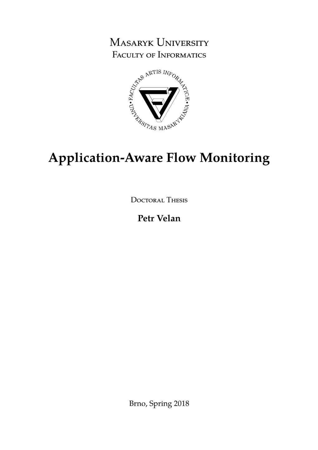 Application-Aware Flow Monitoring