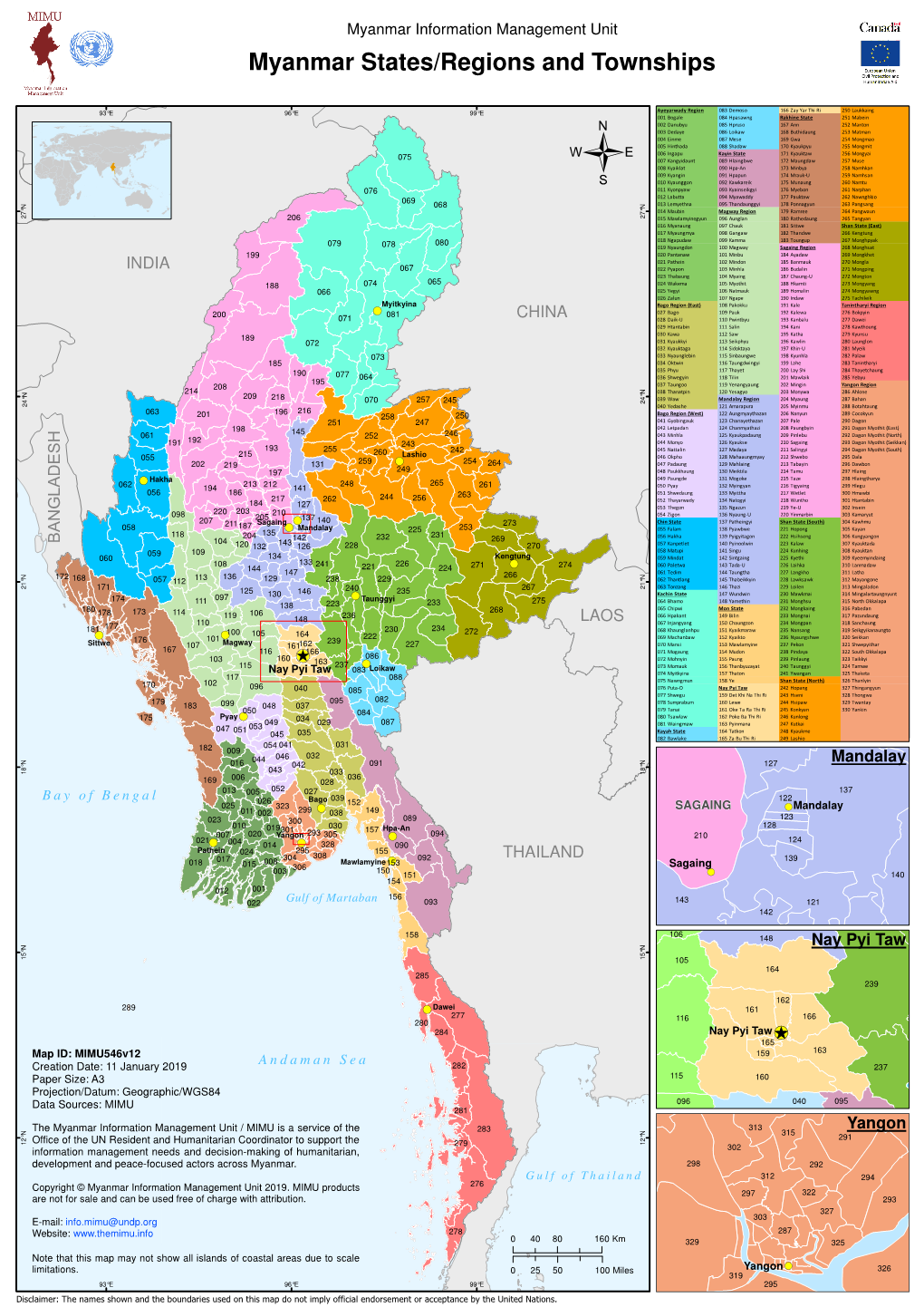 Mimu546v12 11 Jan 19 State Region and Township