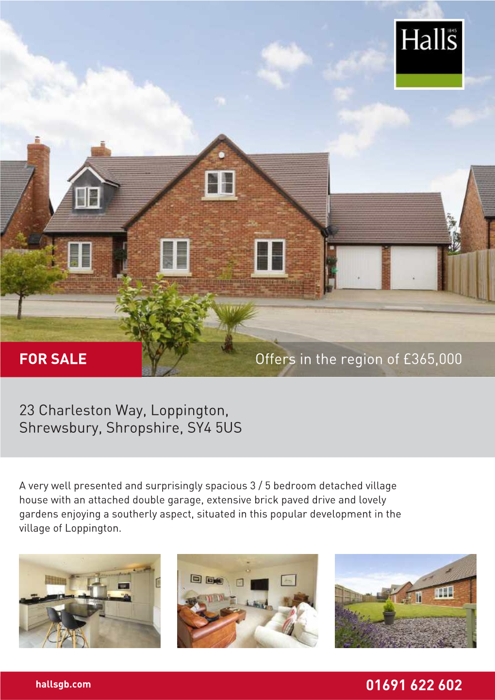 23 Charleston Way, Loppington, Shrewsbury, Shropshire, SY4 5US