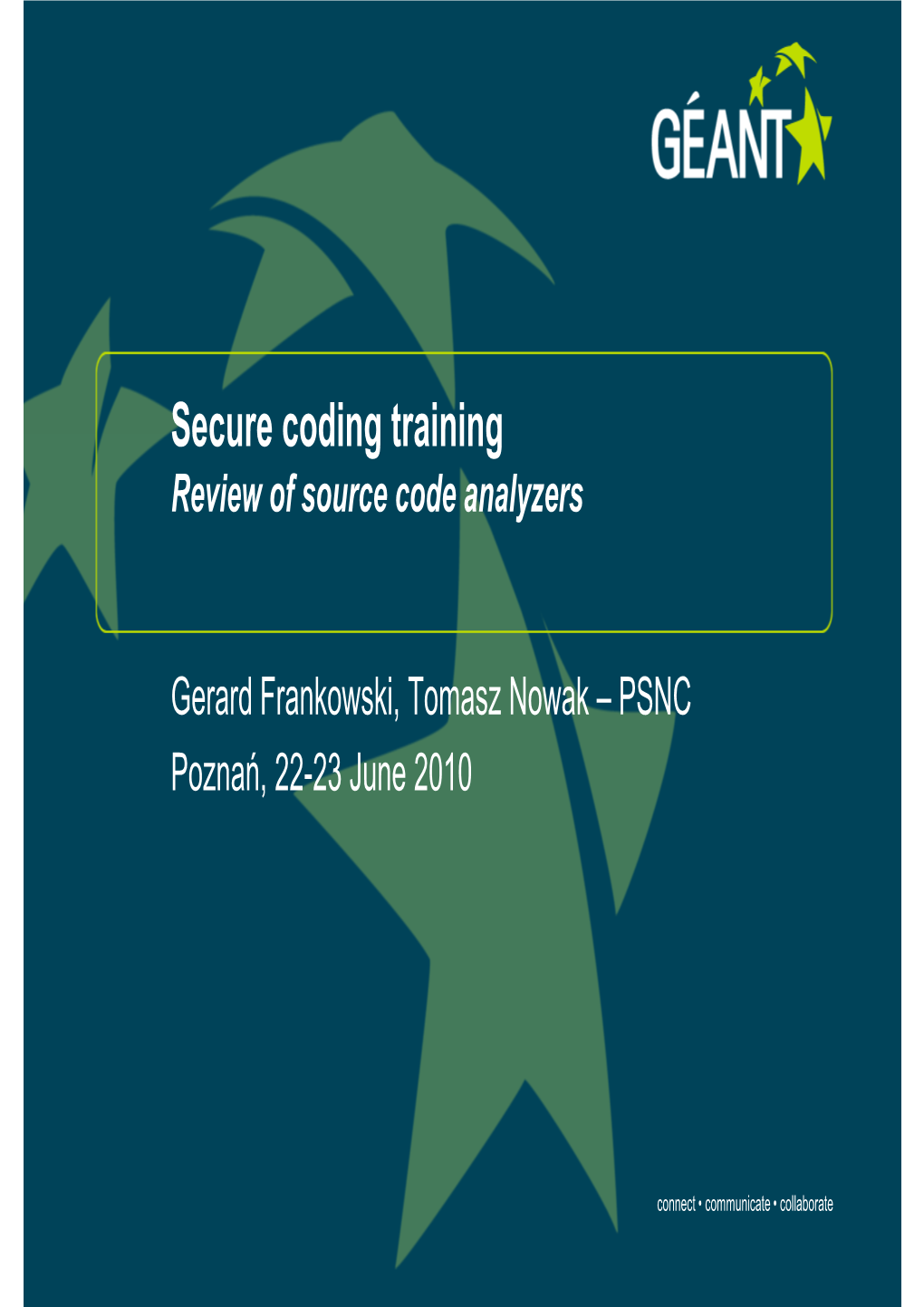 Review of Source Code Analyzers