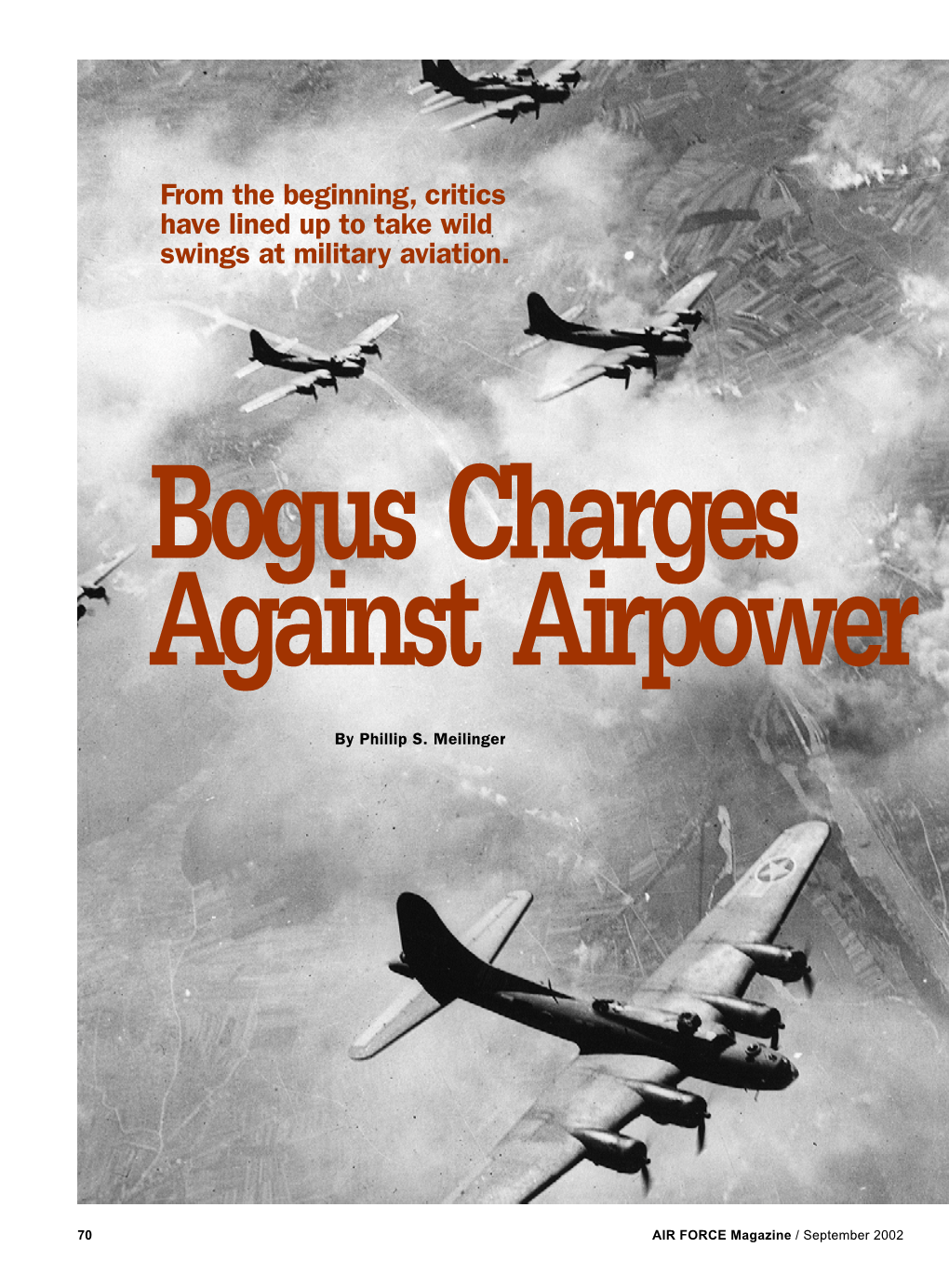 Bogus Charges Against Airpower