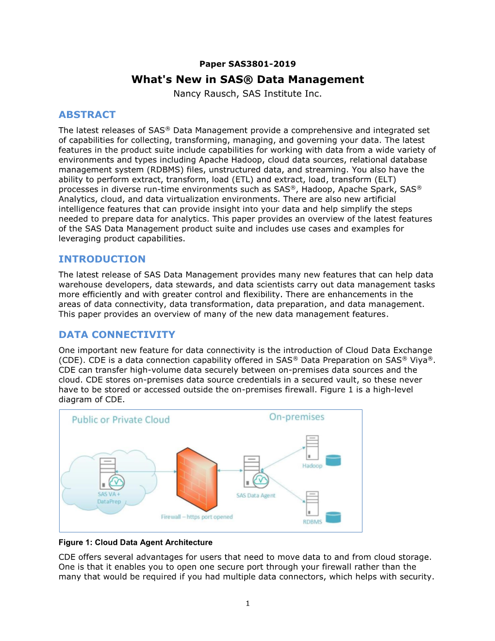 Whats New in SAS Data Management
