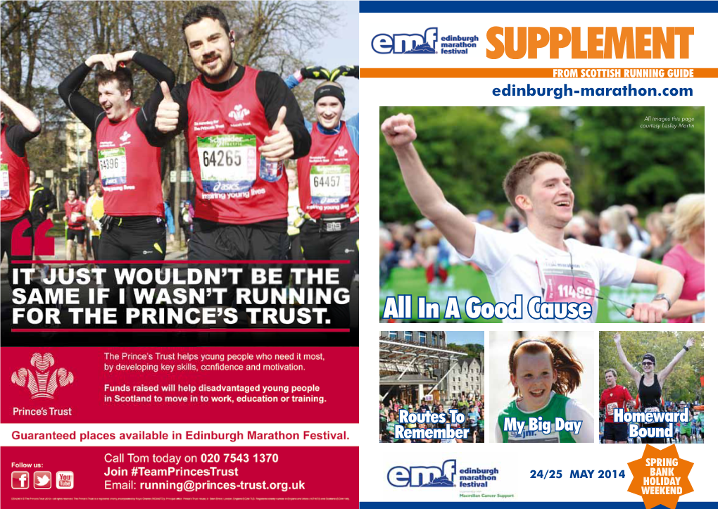 SUPPLEMENT from SCOTTISH RUNNING GUIDE Edinburgh-Marathon.Com