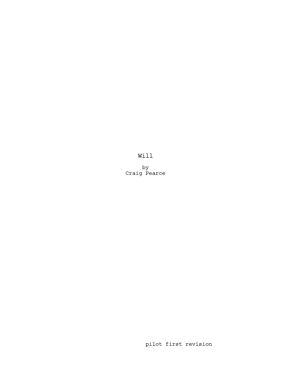 Will 1X01 - Pilot.Pdf