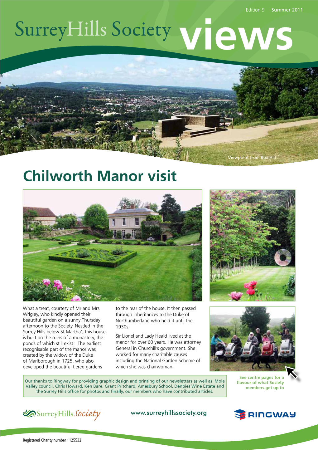Chilworth Manor Visit