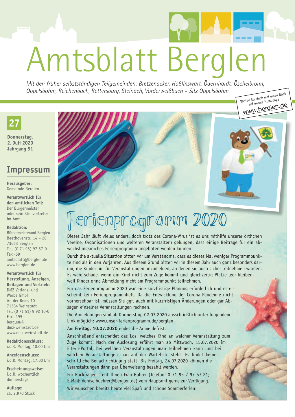 Amtsblatt KW 27/2020