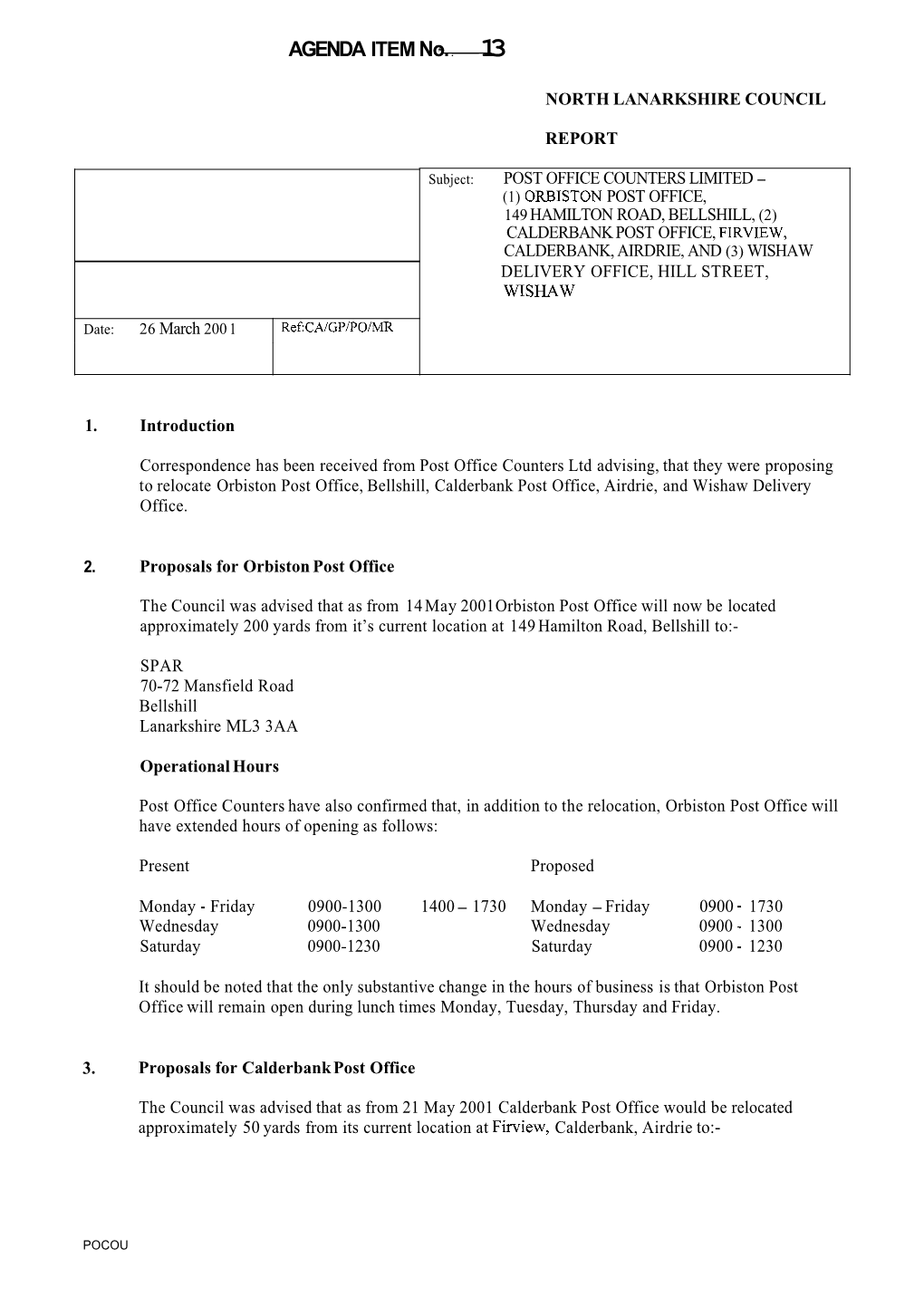 Post Office Counters Limited