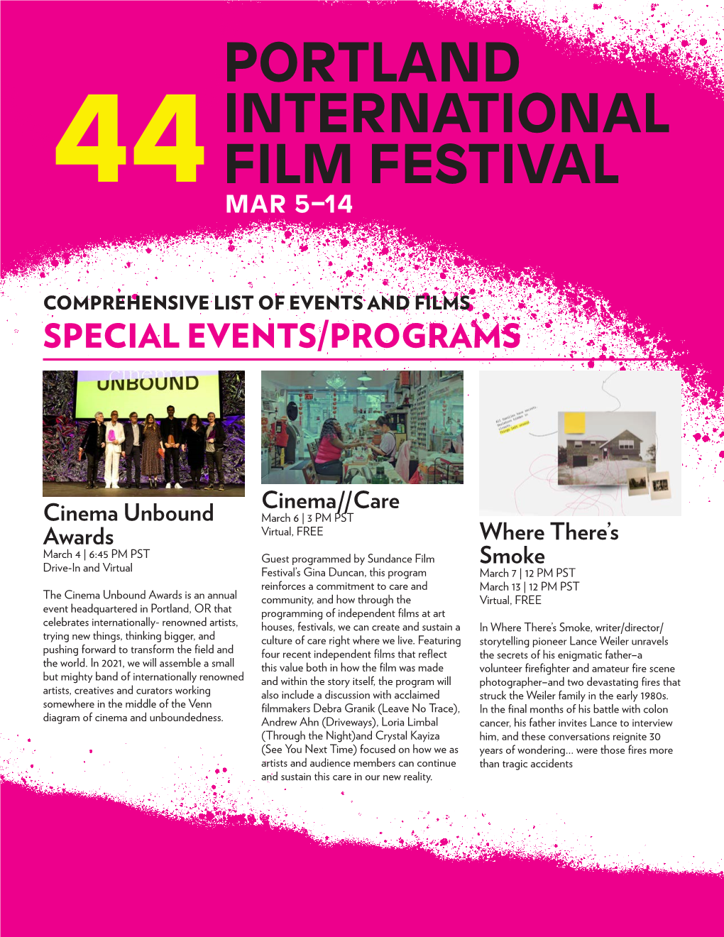 Download Piff 44 Schedule