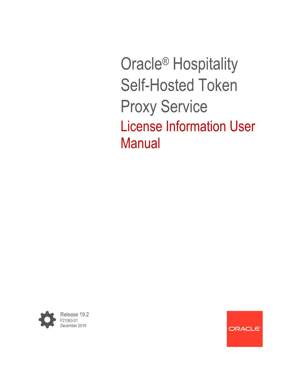 Licensing Information User Manual