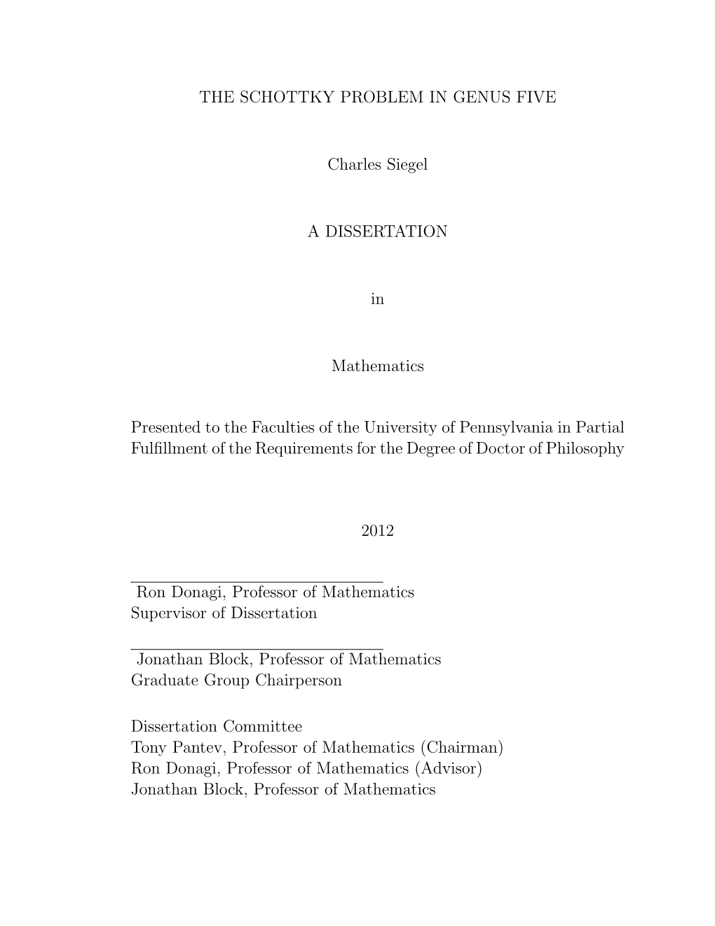 The Schottky Problem in Genus Five