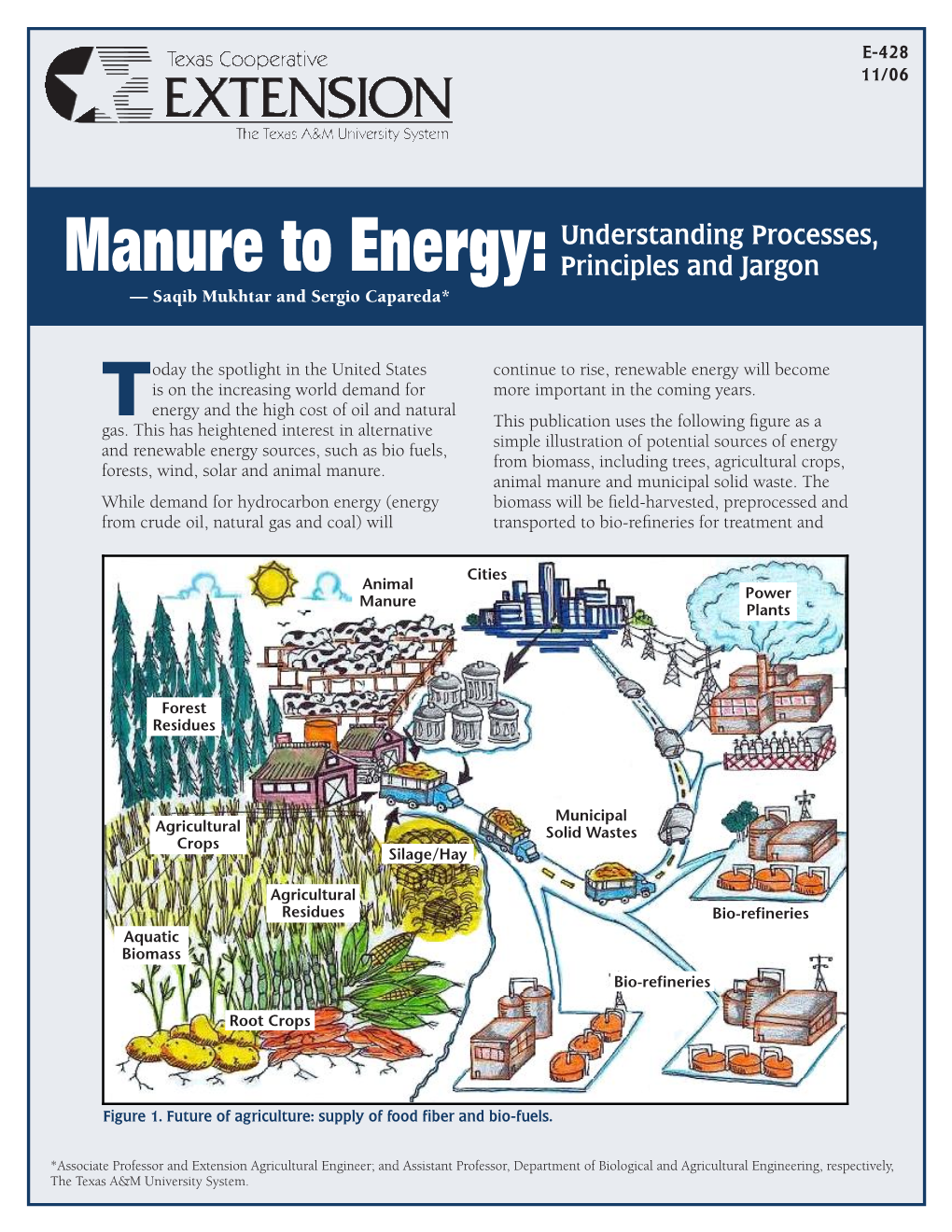 Manure to Energy:Understanding Processes, Principles and Jargon