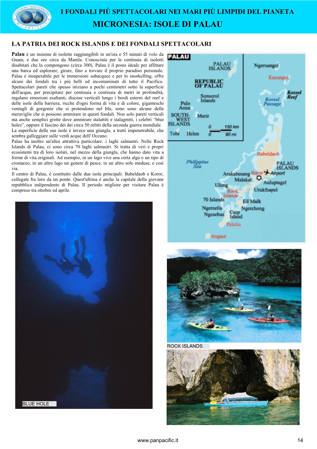 Micronesia: Isole Di Palau