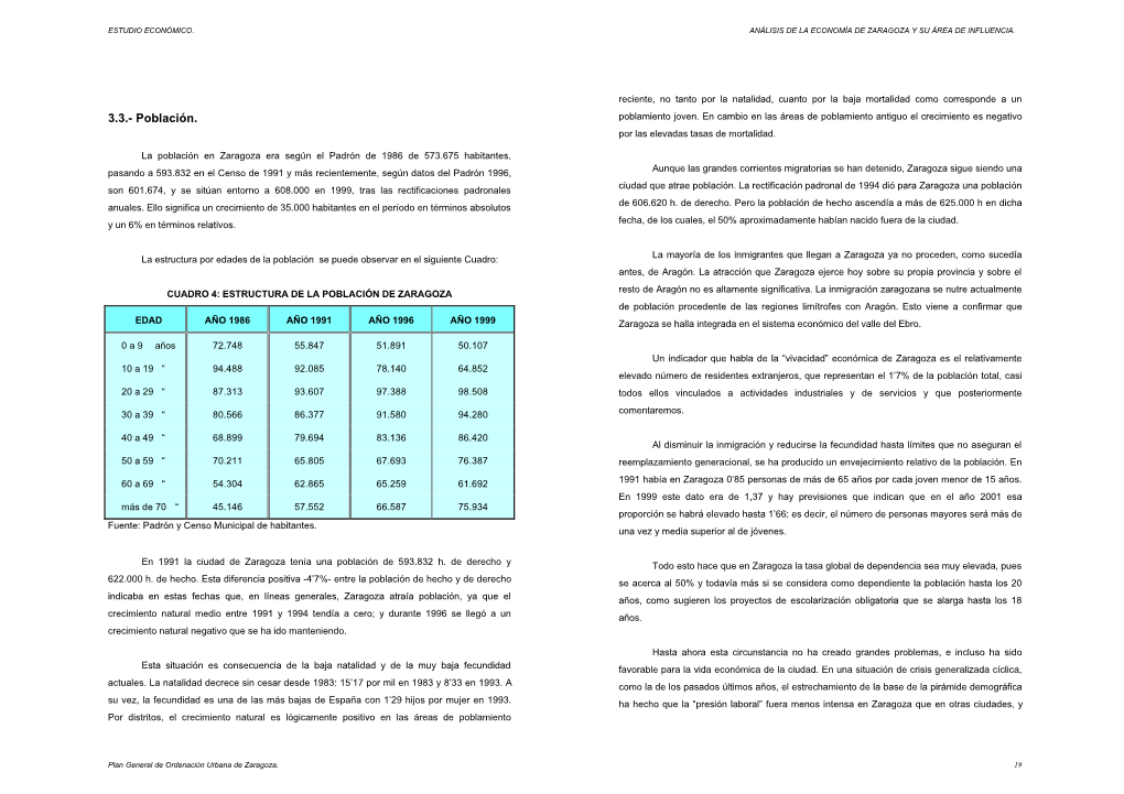 3.3.- Población. Poblamiento Joven