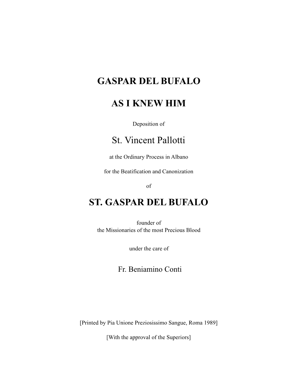 Pallotti Introduction Copy