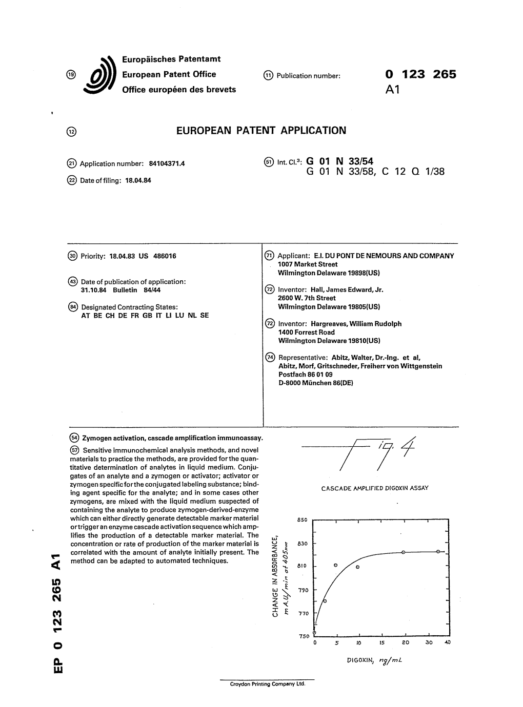 Zymogen Activation, Cascade Amplification Immunoassay