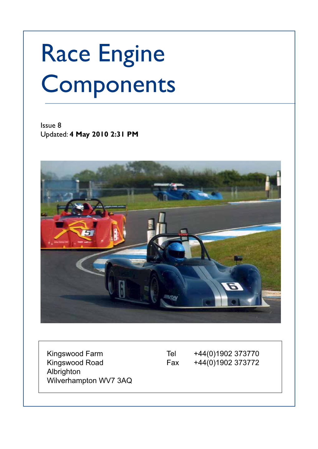 Race Engine Components