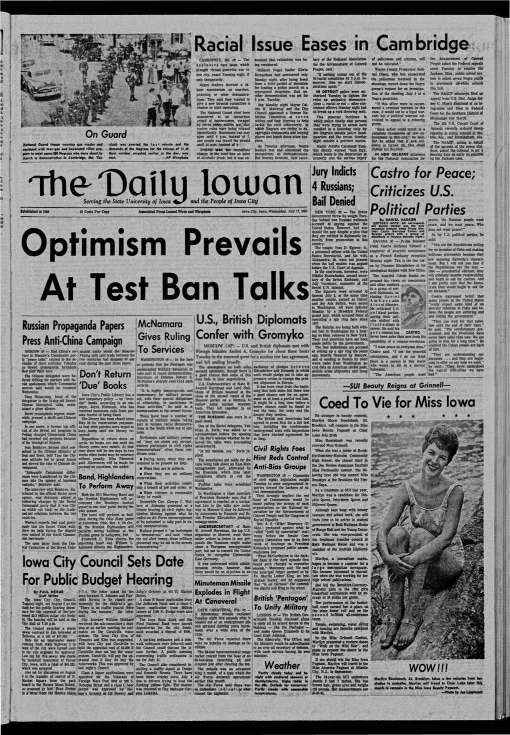 (Iowa City, Iowa), 1963-07-17