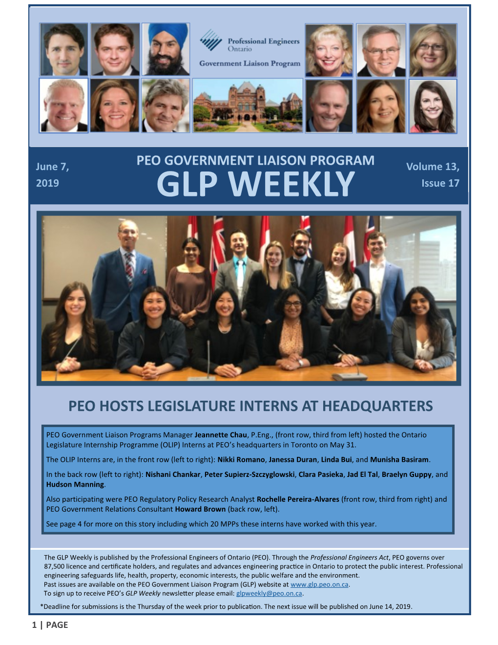 GLP WEEKLY Issue 17