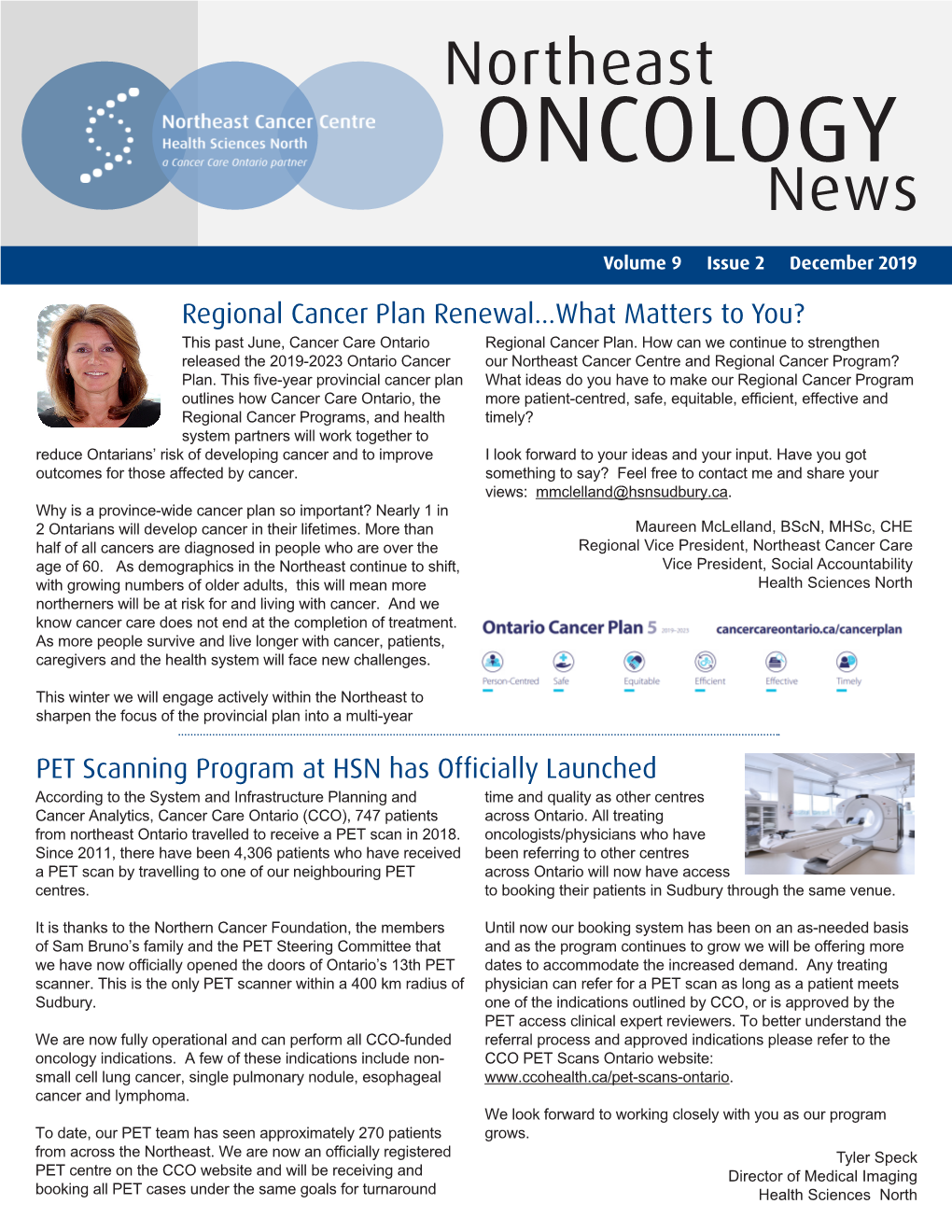 Northeast ONCOLOGY News