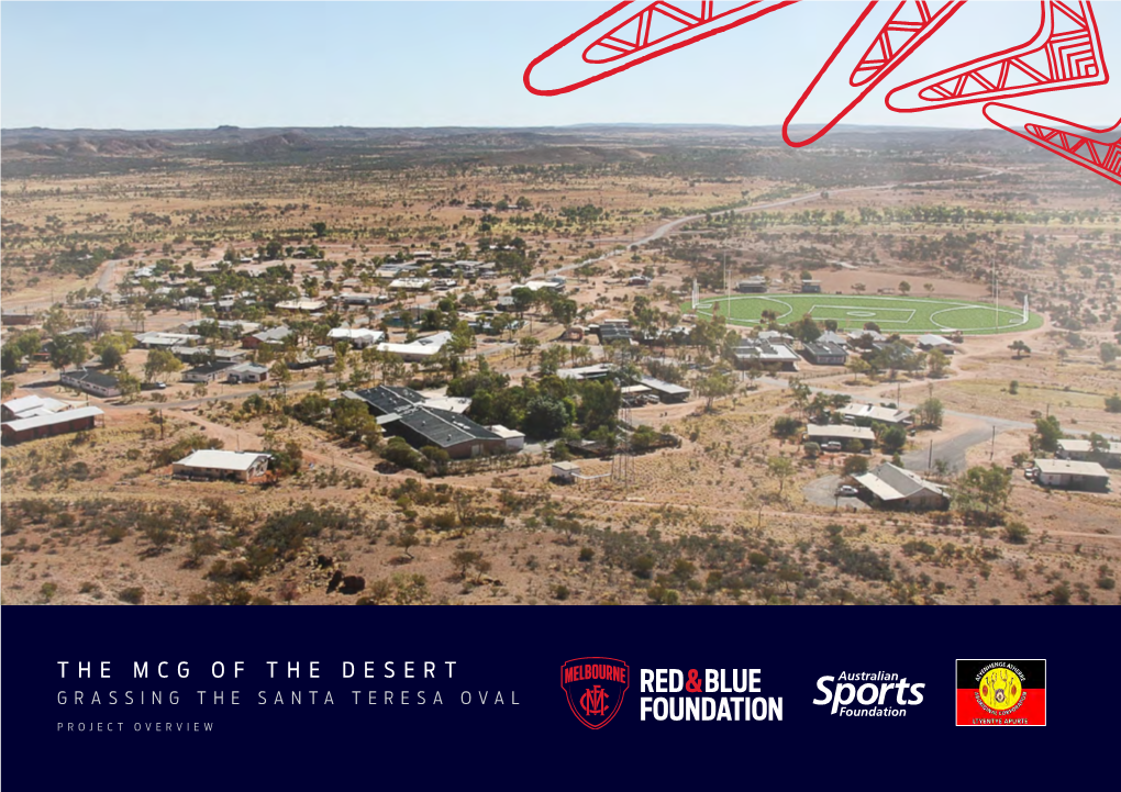 The Mcg of the Desert Grassing the Santa Teresa Oval