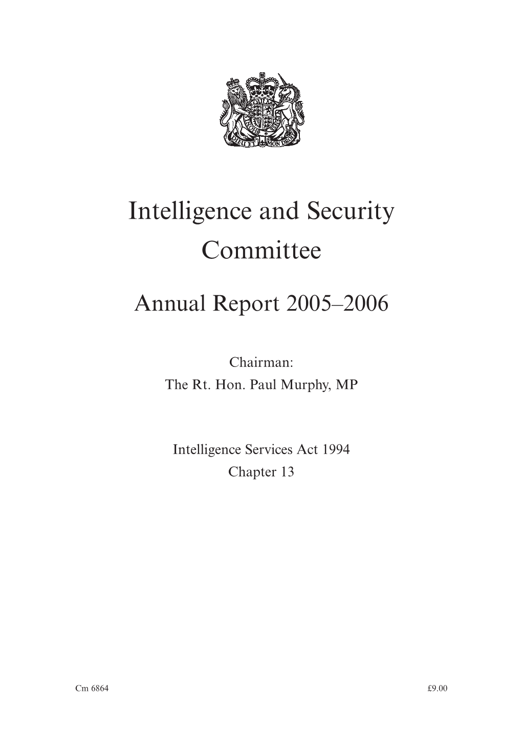 ISC Annual Report 2005-2006