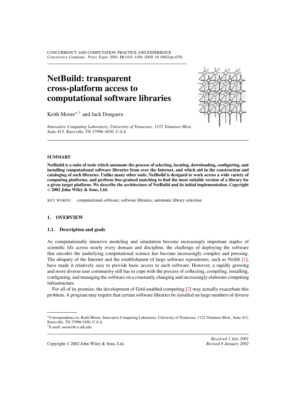 Netbuild: Transparent Cross-Platform Access to Computational Software Libraries
