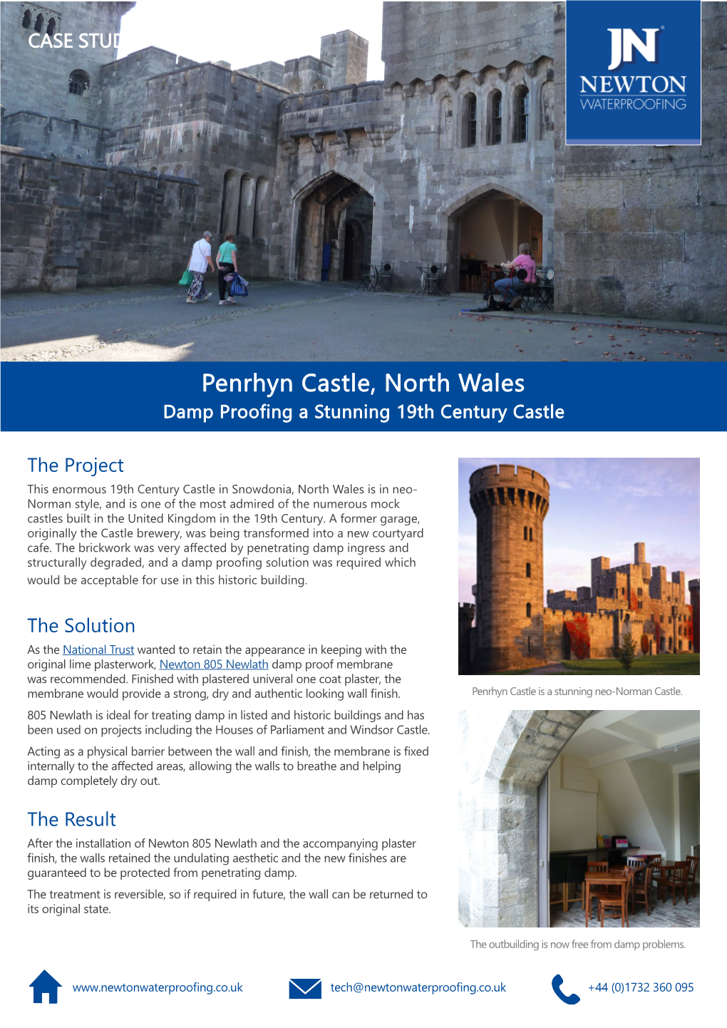 Penrhyn Castle, North Wales Damp Proofing a Stunning 19Th Century Castle