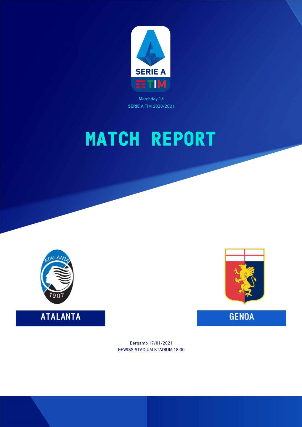 Download PDF with Full Match Report