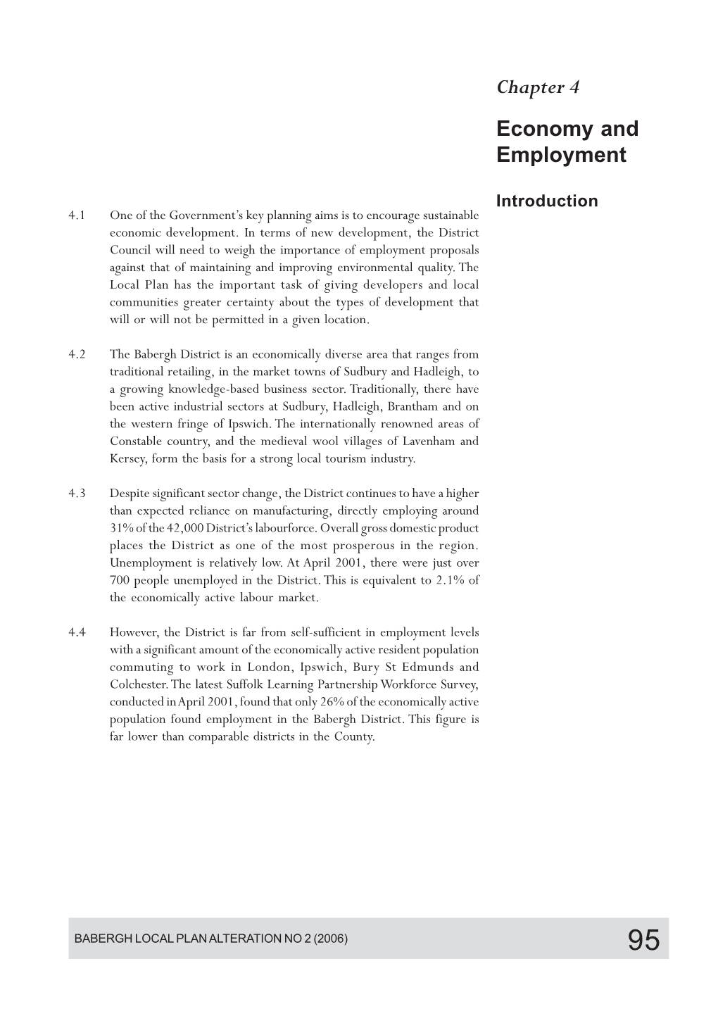 Chapter 4 Economy and Employment