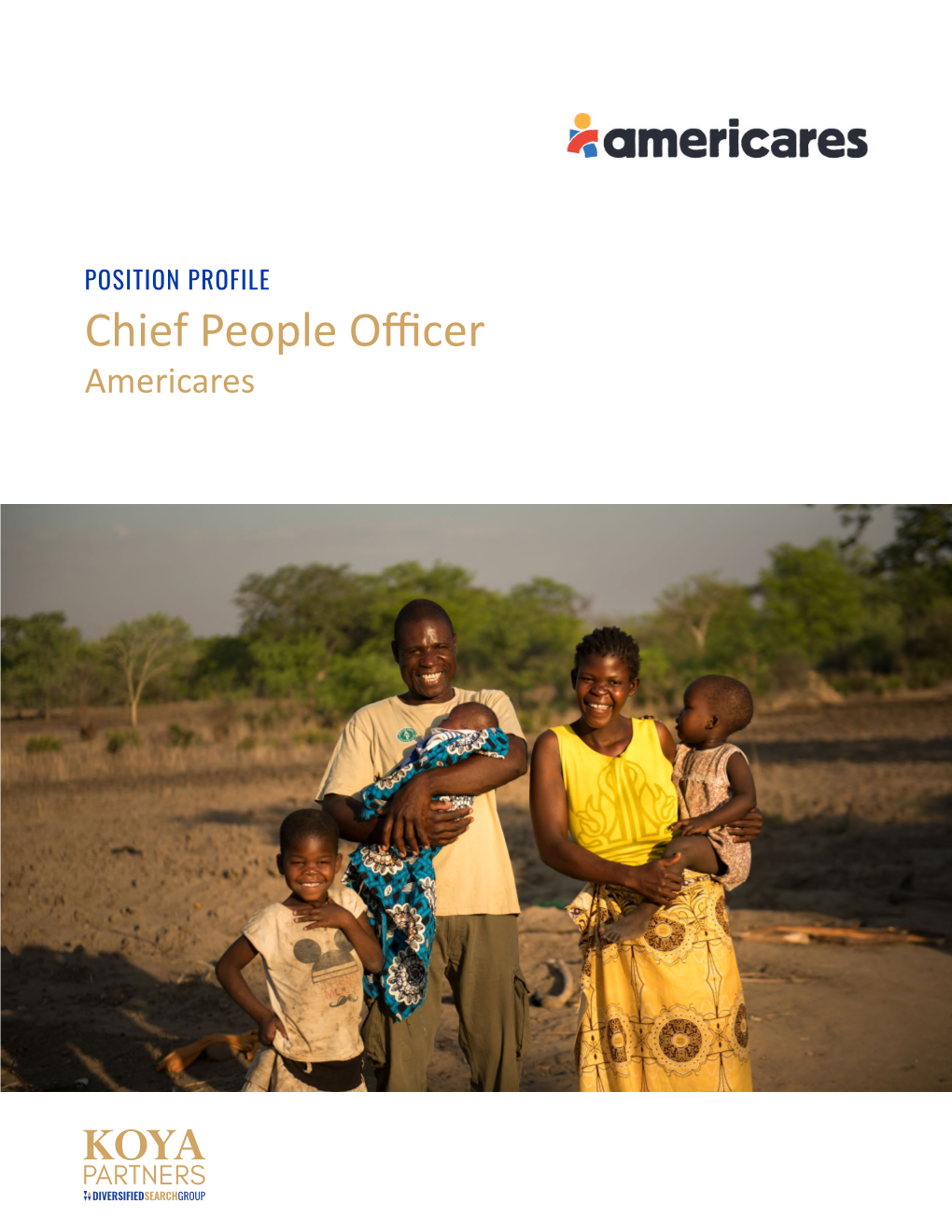 Chief People Officer Americares ABOUT AMERICARES