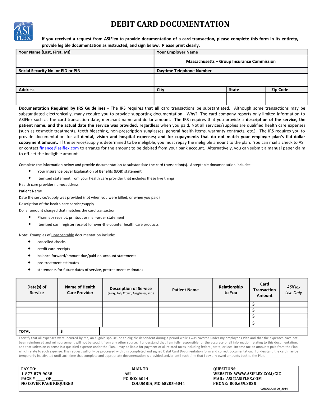 Debit Card Documentation