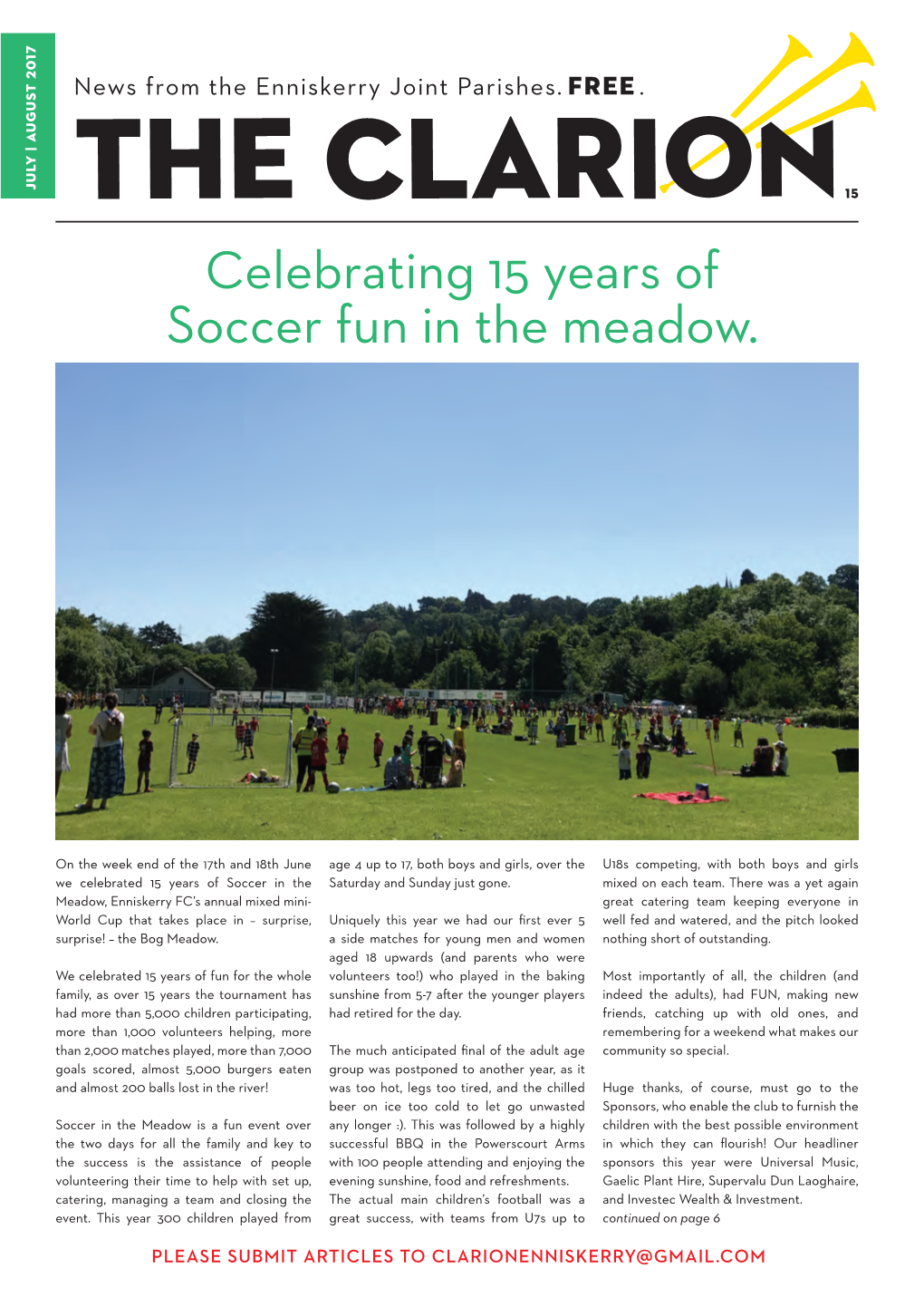 Celebrating 15 Years of Soccer Fun in the Meadow