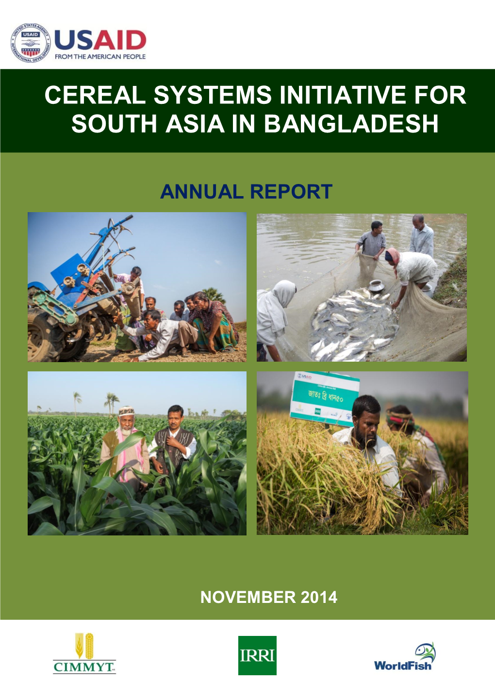 Cereal Systems Initiative for South Asia in Bangladesh