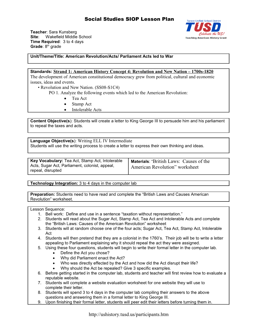 SIOP Lesson Plan s3