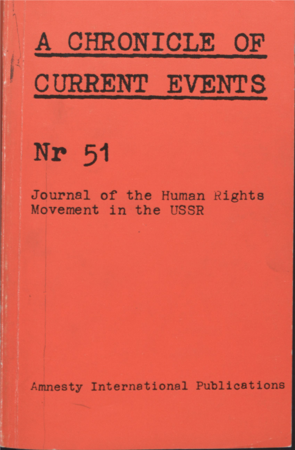 AMNESTY INTERNATIONAL Is a Worldwide Movement Which Is Independent of Any Government, Political Faction, Ideology, Economic Interest Or Religious Creed