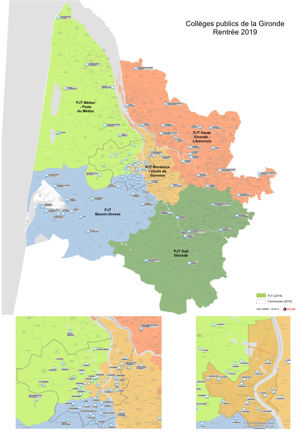 Collèges Publics De La Gironde Rentrée 2019