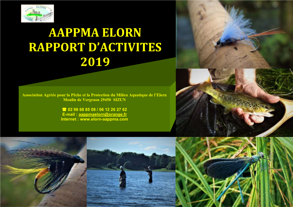Aappma Elorn Rapport D'activites 2019