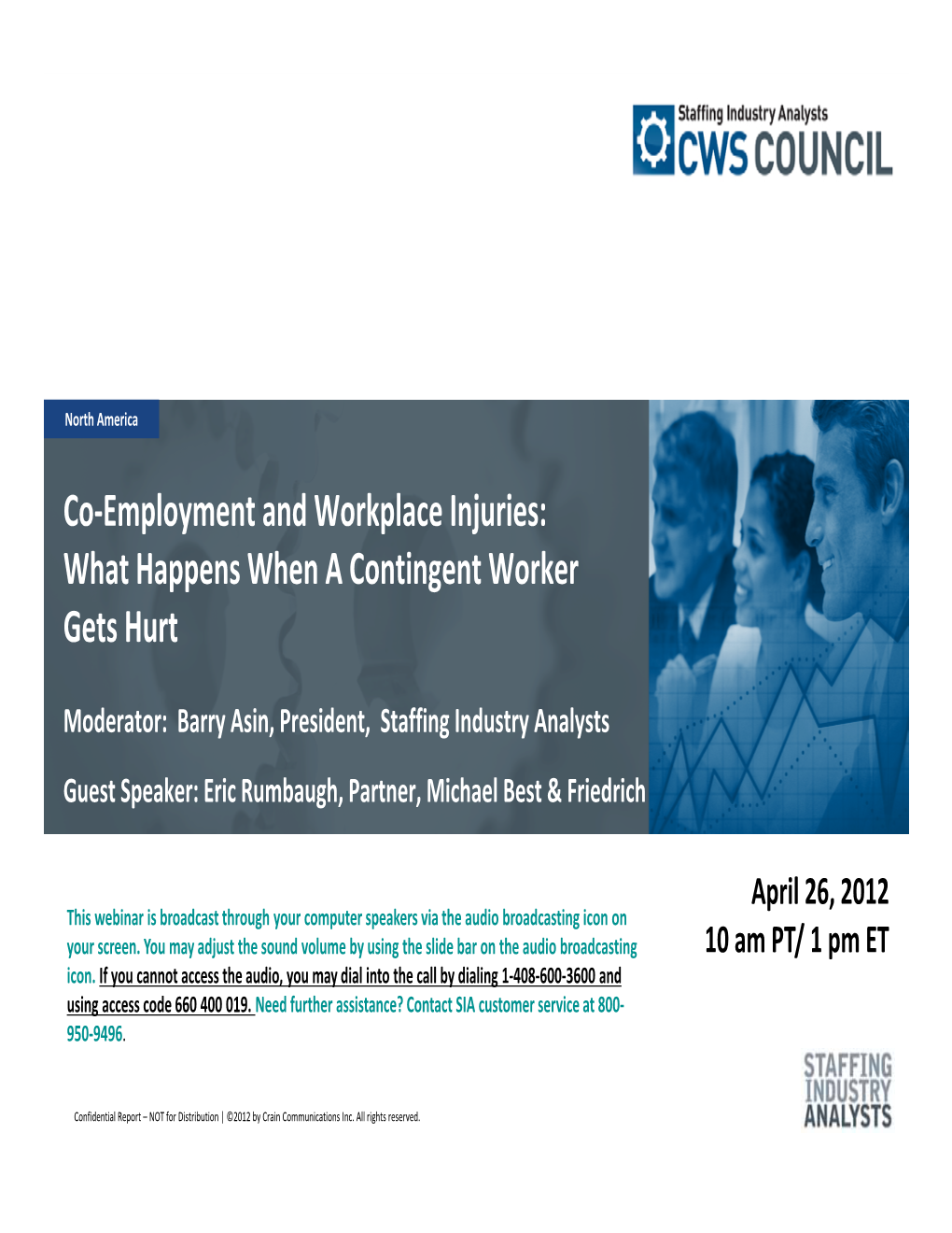 Co-Employment and Workplace Injuries: What Happens When a Contingent Worker Gets Hurt