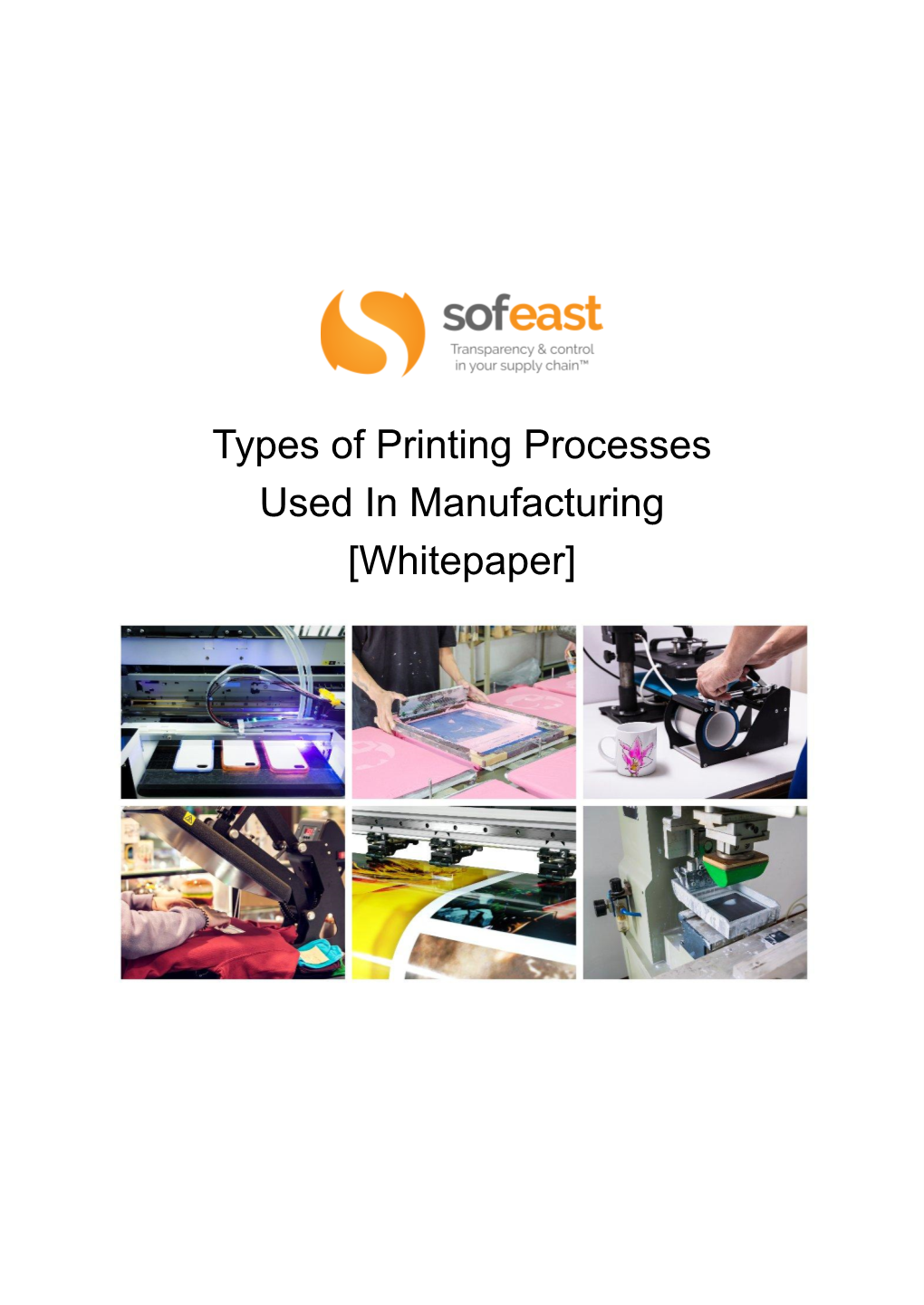 Types of Printing Processes Used in Manufacturing [Whitepaper]