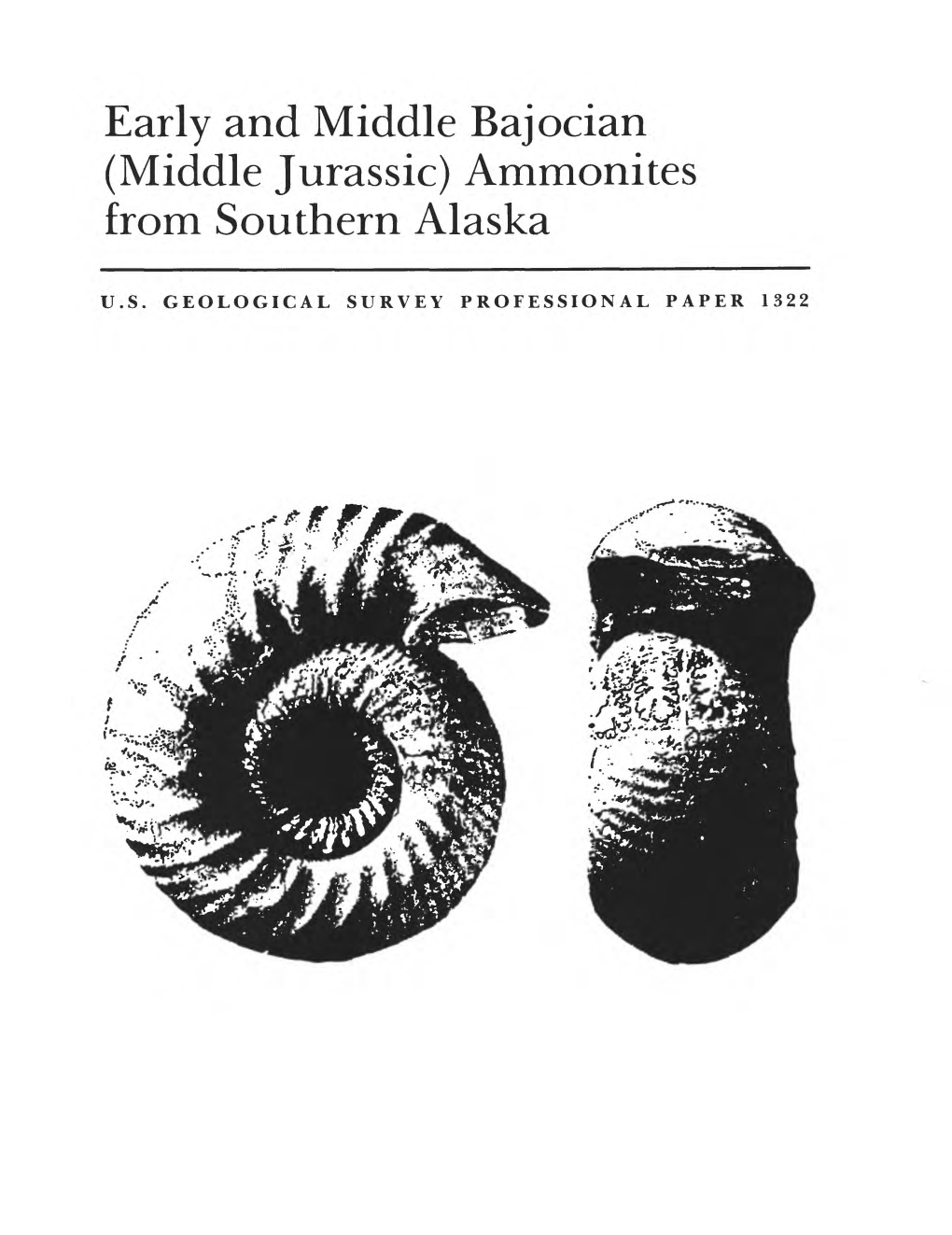 Ammonites from Southern Alaska