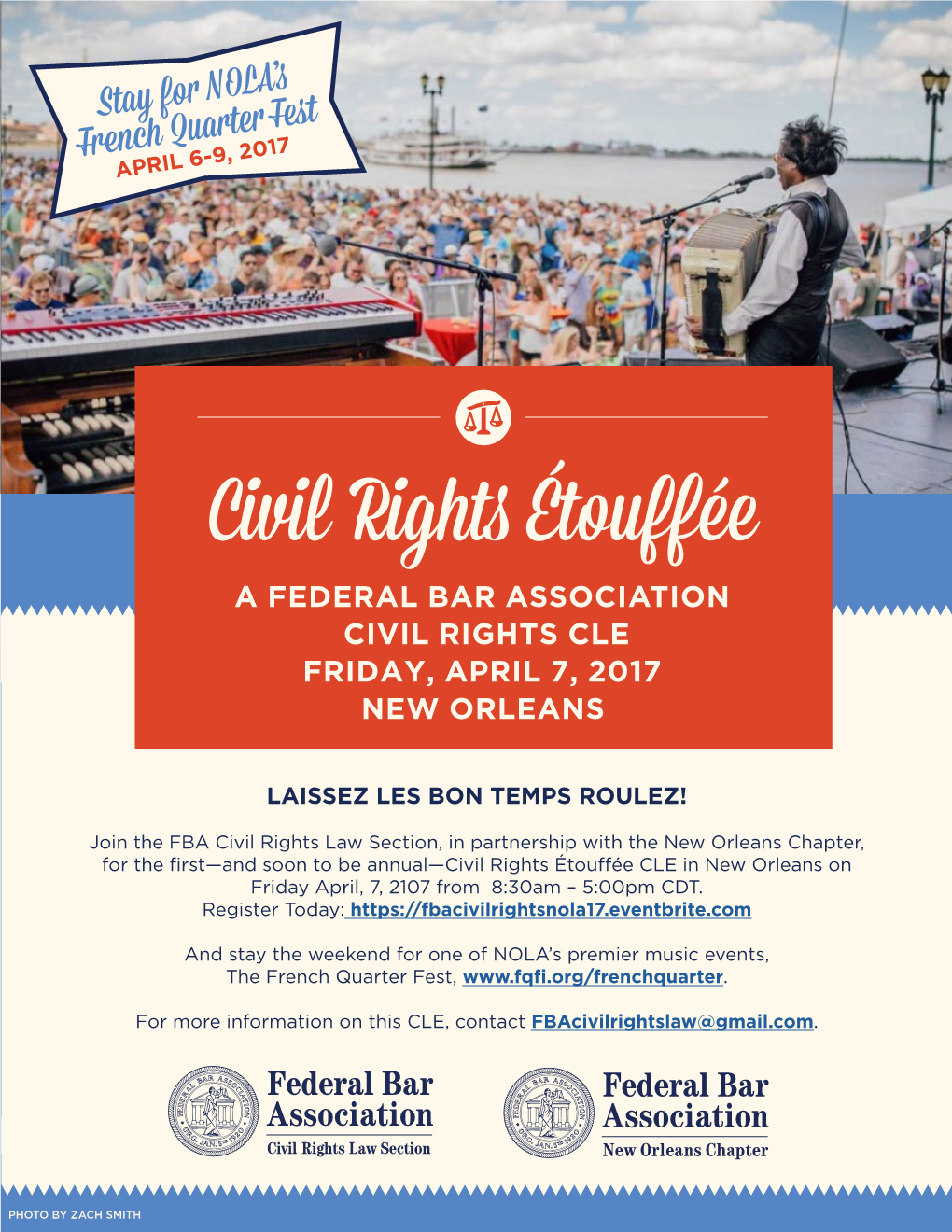 Civil Rights Étouffée a FEDERAL BAR ASSOCIATION CIVIL RIGHTS CLE FRIDAY, APRIL 7, 2017 NEW ORLEANS