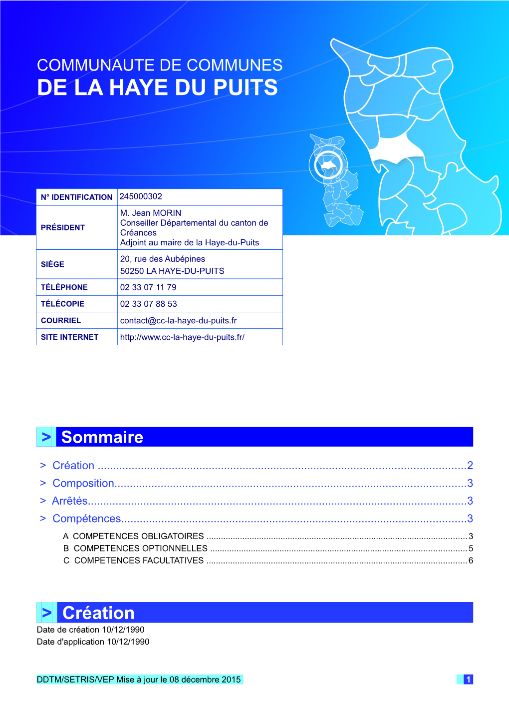 Communaute De Communes De La Haye Du Puits