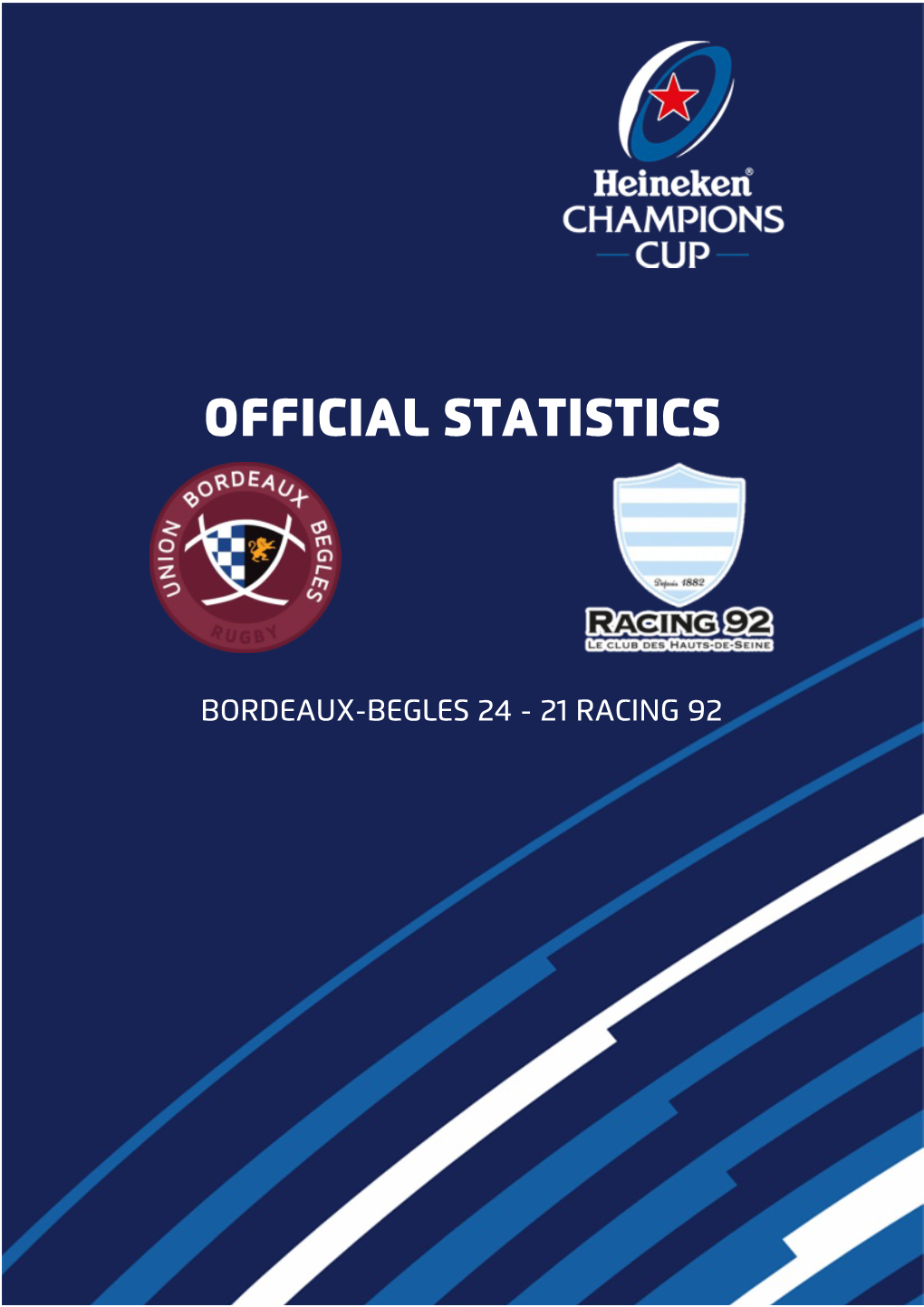 Official Match Statistics